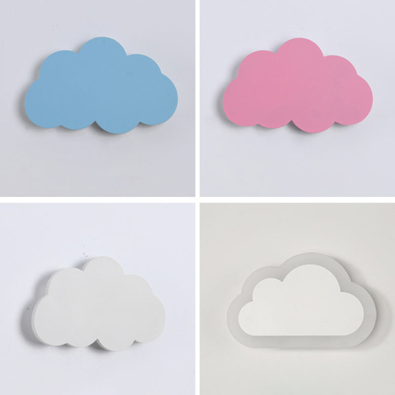 Cloud Sconce Light Fixture Nordic Style Metal LED Wall Lighting Fixture for Bedroom