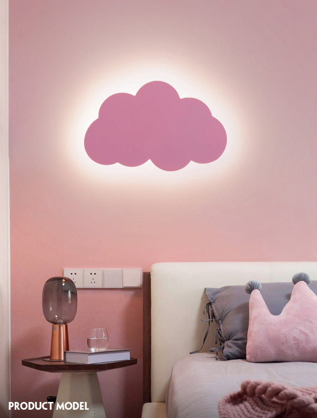 Cloud Sconce Light Fixture Nordic Style Metal LED Wall Lighting Fixture for Bedroom
