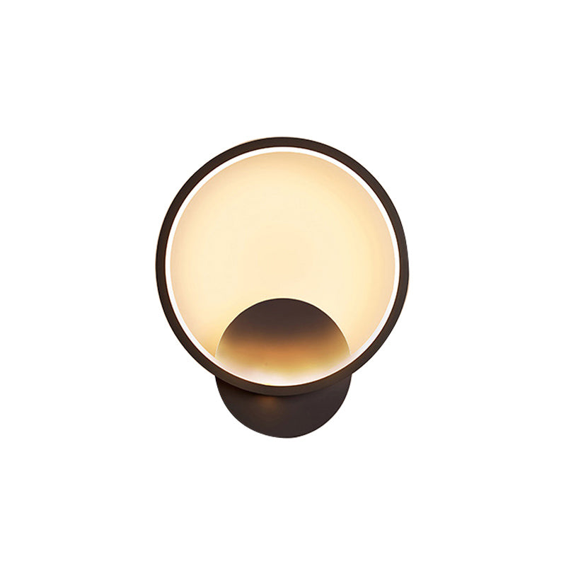 Lampada da parete con pale di funce da parete da letto geometrica a parete da letto.