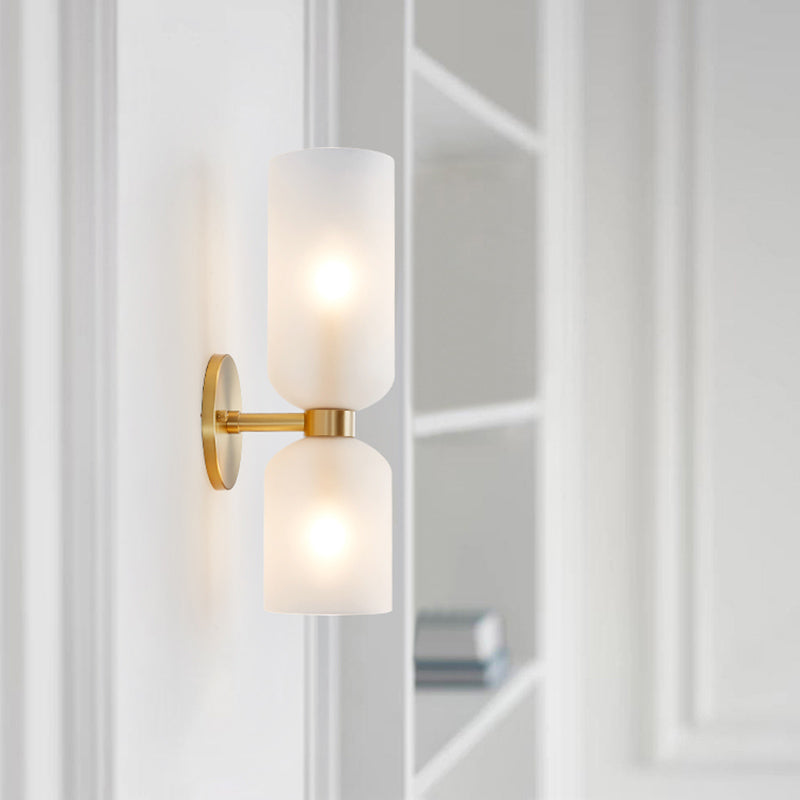 Moderne Stil schattierter Leuchten Leuchten Glas Schlafzimmer Wandbeleuchtung für Schlafzimmer