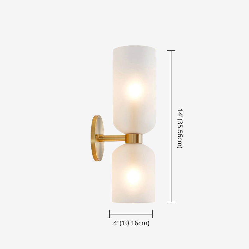 Moderne Stil schattierter Leuchten Leuchten Glas Schlafzimmer Wandbeleuchtung für Schlafzimmer