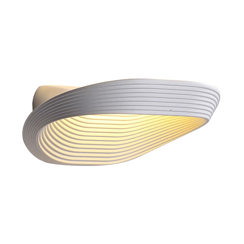 Luz de pared geométrica Splicina Minimalista 1 CABEZA CABEZA BLANCA/NEGRO LEIMINACIÓN DE MUBIERA LED DEL LED EN LA LUZ CALIENTE/BLANCA