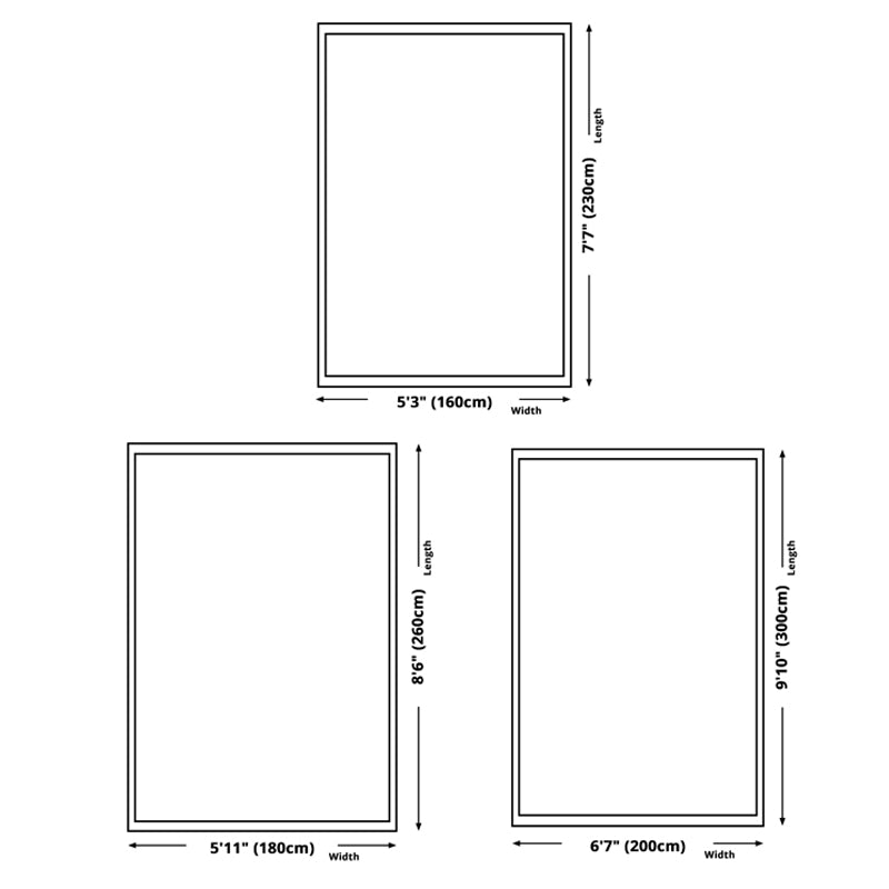 Dark Grey Modern Rug Polyester Striped Area Rug Non-Slip Backing Rug for Drawing Room