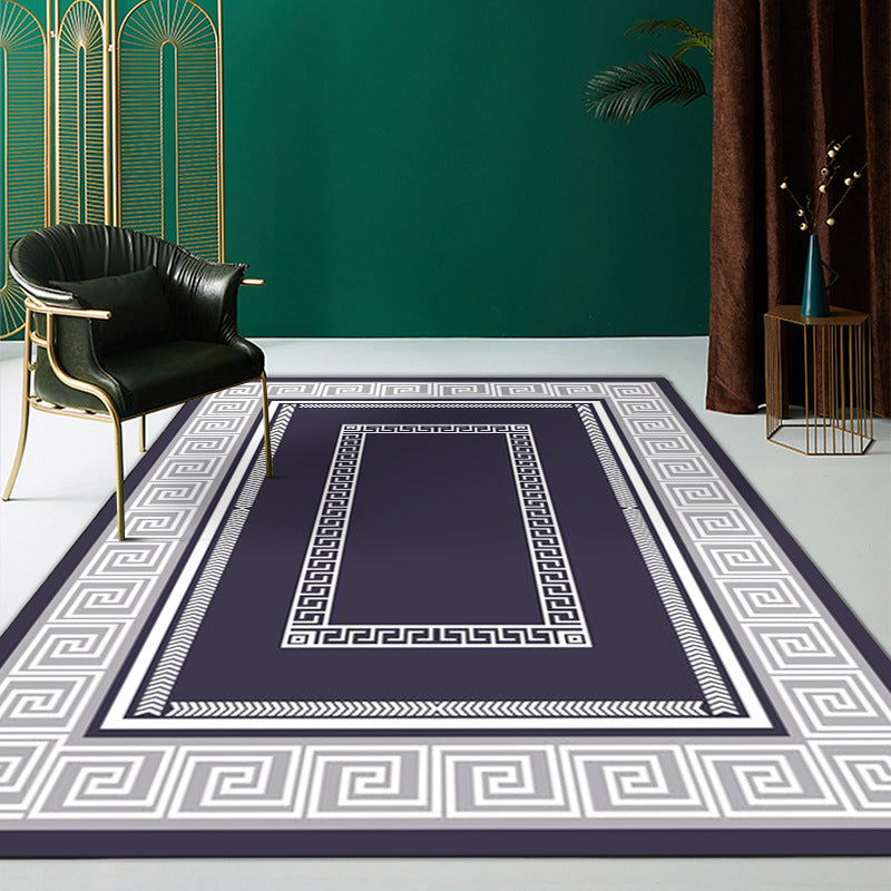 Alfombra de alfombra de alfombra oriental marrón alfombra gráfica de área gráfica de respaldo sin deslizamiento alfombra interior para salón