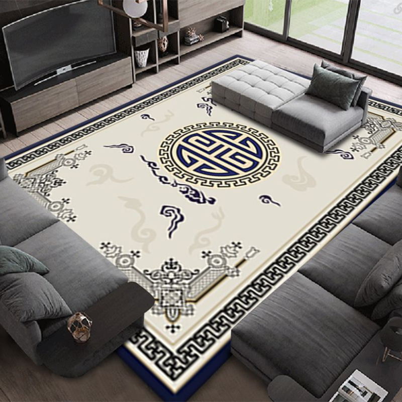 Alfombra de alfombra de alfombra oriental marrón alfombra gráfica de área gráfica de respaldo sin deslizamiento alfombra interior para salón