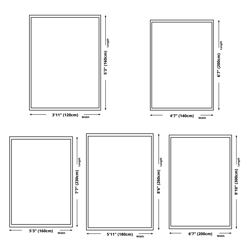 Luxury Houndstooth Print Carpet Polyester Area Rug Non-Slip Backing Indoor Carpet for Living Room