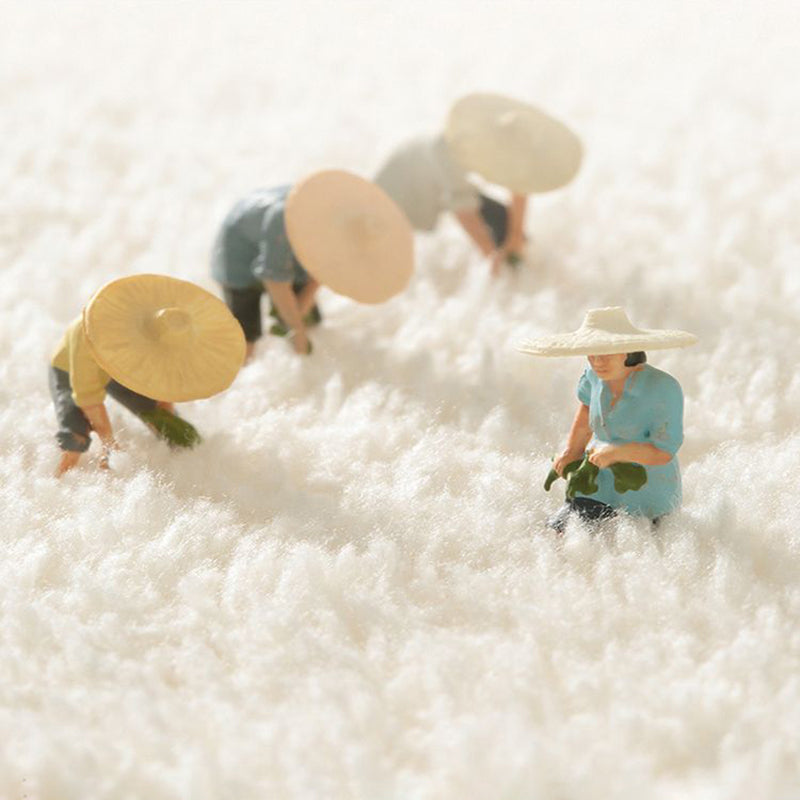 Luxury Houndstooth Print Carpet Polyester Area Rug Non-Slip Backing Indoor Carpet for Living Room