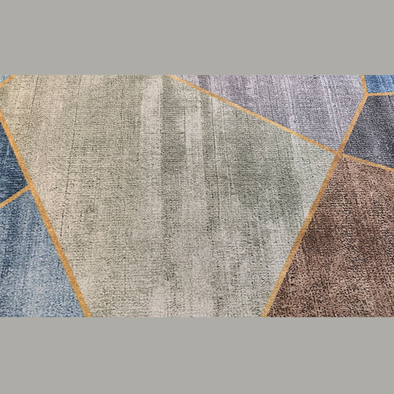 Mindicaliste Boho Modèle Tribal Modèle Polyester Tapis résistant Haule intérieur pour le salon