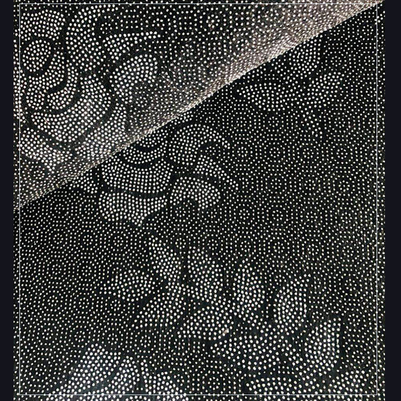 Rapis bohème jaune Polyester Flowers Area Rapis Nom-Slip Backing Tapis pour salon