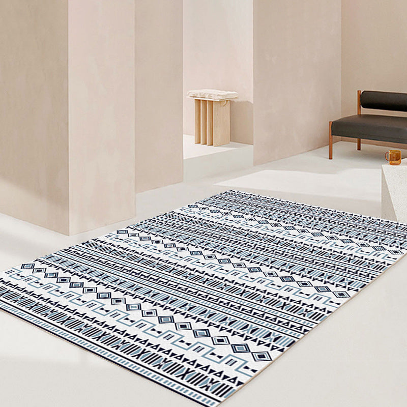 Bohemian Tribal Totem Roc Classic Carpet Polyester Tacle résistant au tapis intérieur pour le salon