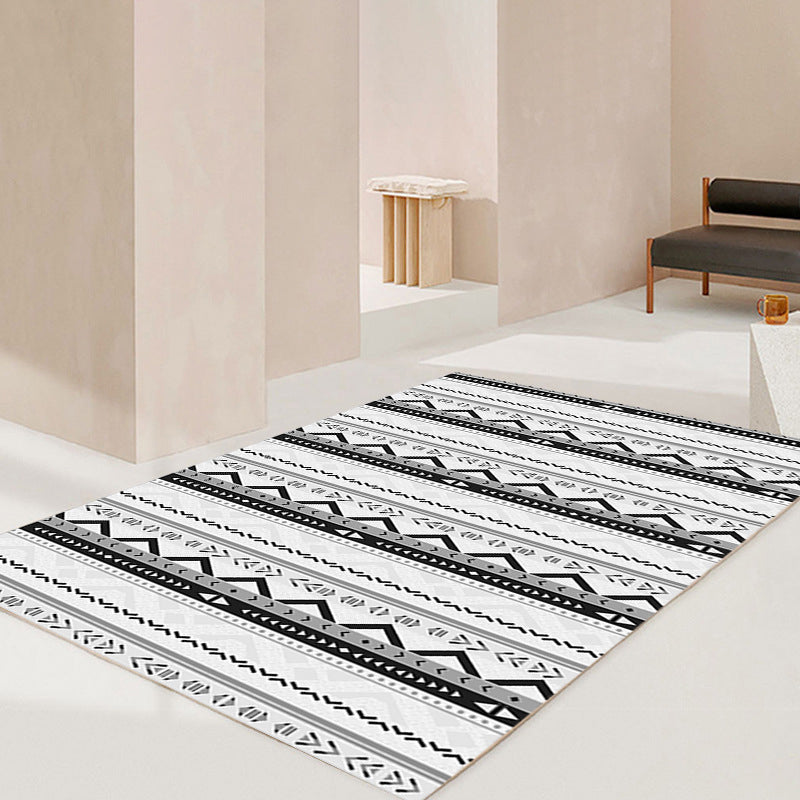 Bohemian Tribal Totem Teppich Klassiker Teppich Polyester Flecken widerstandsfähiger Innenteppich für Wohnzimmer