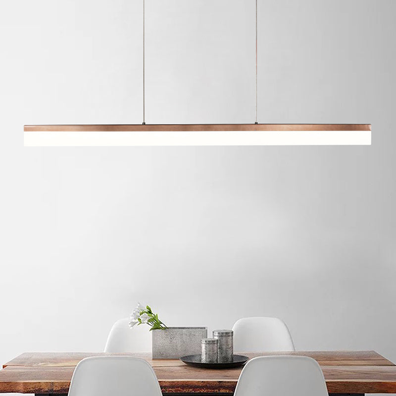 Luci del lampadario dell'isola moderna LED LED AFFEFIZIONE APPLICO LAGUE PER LA PAGA