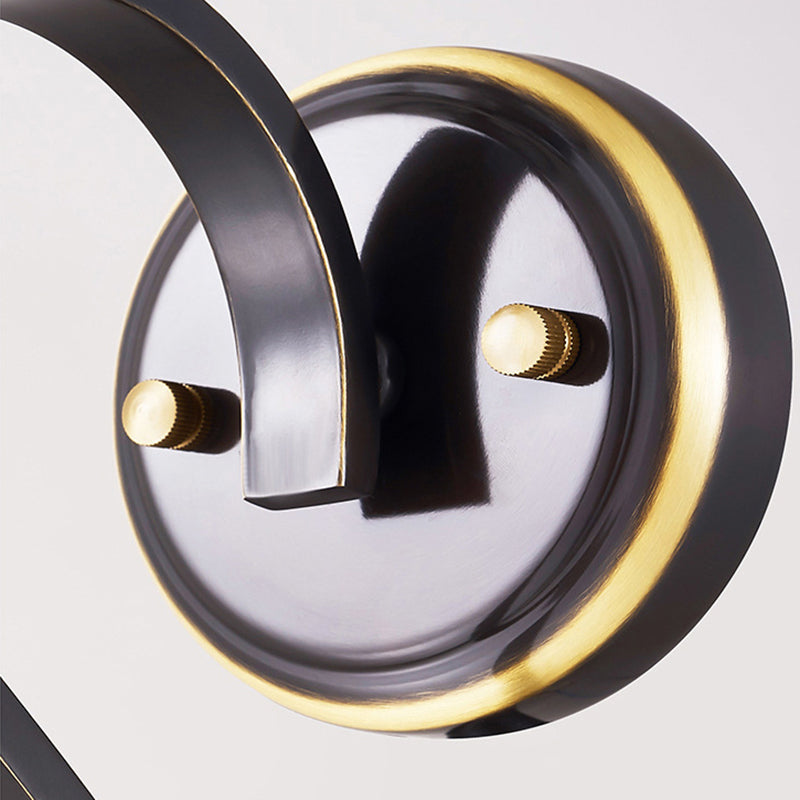 Crystal Cylindrical Wall Lamp in Modern Luxury Style Copper Single Wall Light for Interior Spaces