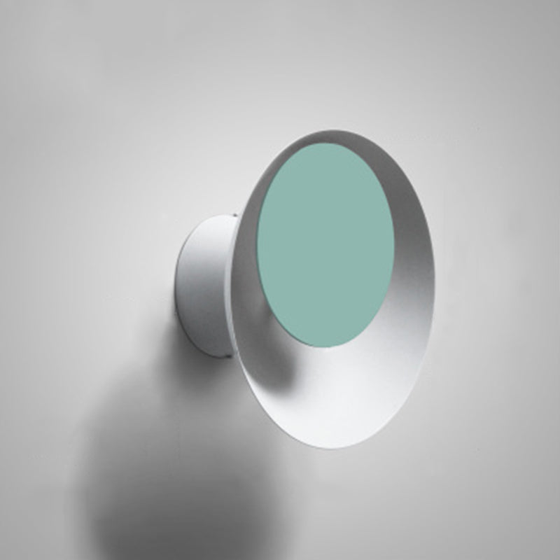 Moderni macaron moderni in stile ciotola ciotola sconde muro metallo 1 flioncini leggeri