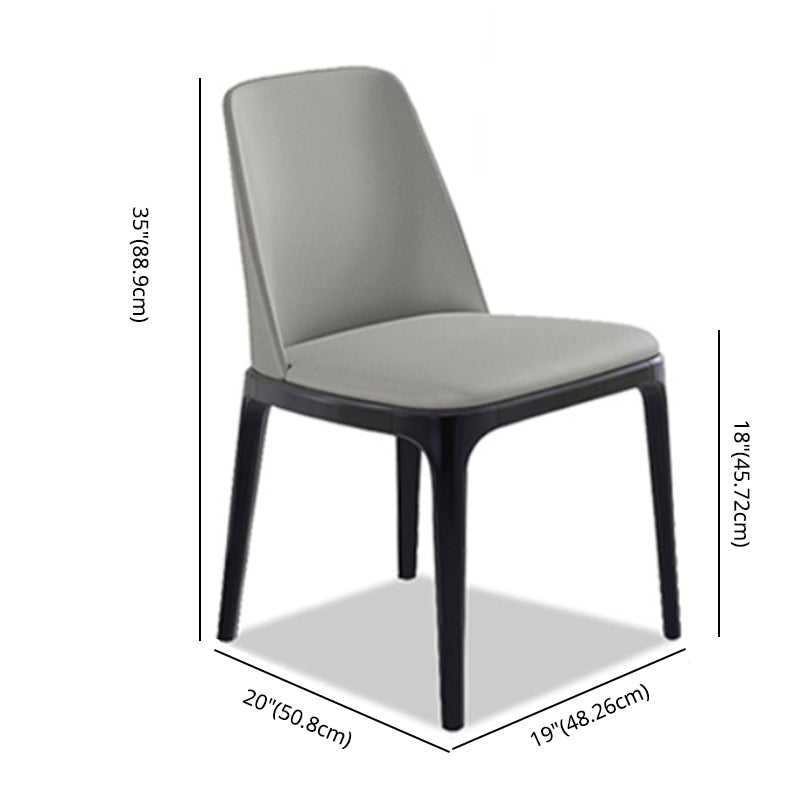 Contemporary Kitchen Rectangle Shape Dining Set Sintered Stone Standard Dining Set in White