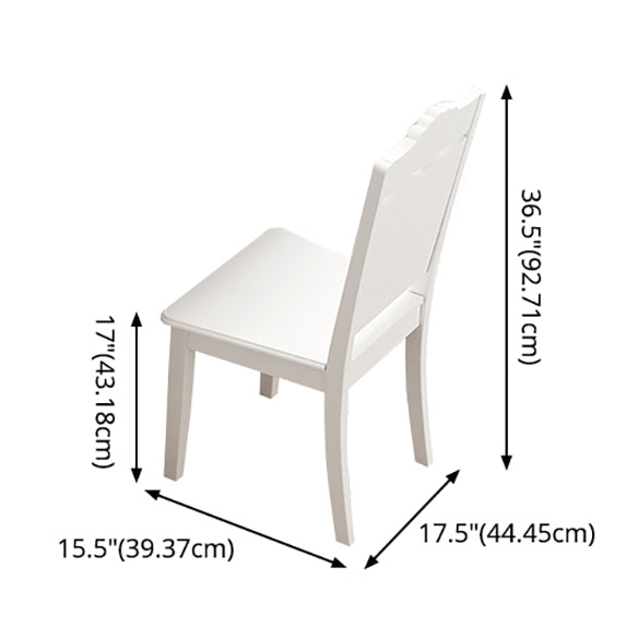 Contemporary Sintered Stone Kitchen Dining Set White Standard Dining Set with 4 Legs Base