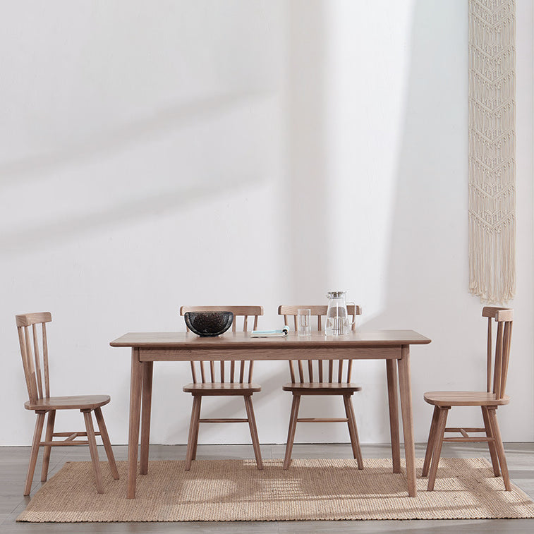 Modern Kitchen Wooden Dining Furniture Set with Rectangle Table Formal Dining¬†Room¬†Table¬†Set