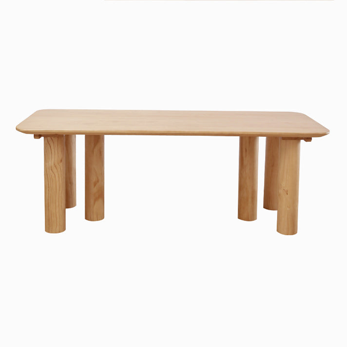 Contemporary Wooden Dining¬†Room¬†Set Rectangle Formal Dining Table Furniture