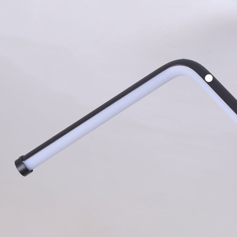 1 Light Linear Flush Mount Ceiling Light Modern Metal Ceiling Light Fixture