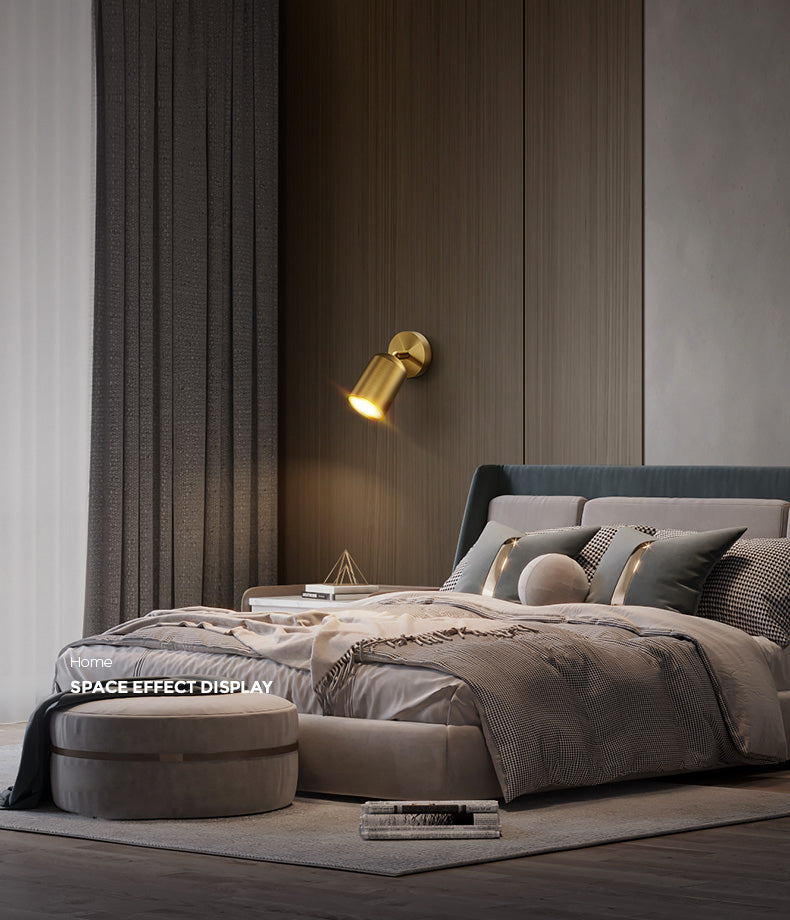 Contemporary Reading Wall Sconce 1-Light Wall Mounted Lighting for Bedroom