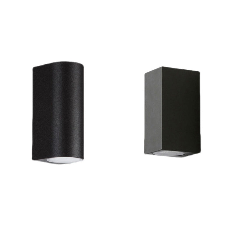 Stile moderno la lampada nera di scarpa da lampada geometrica in alluminio funce illuminazione sconde