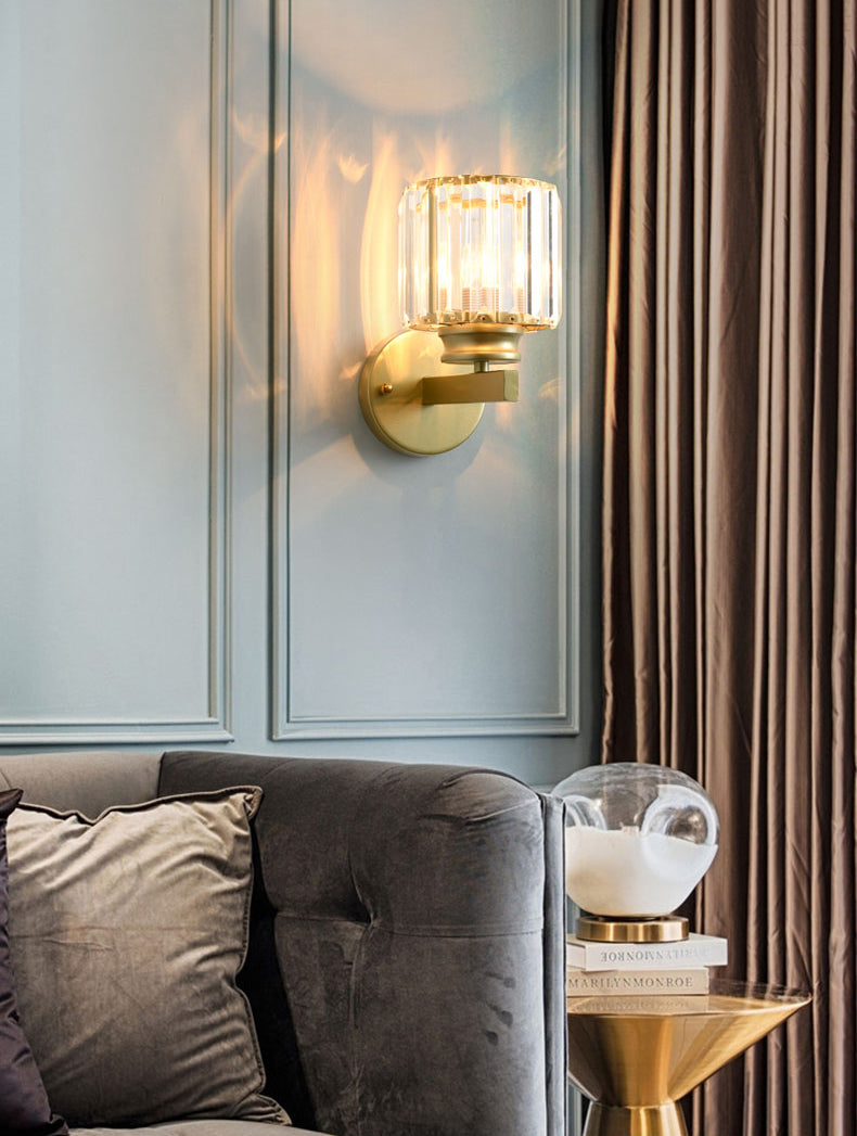 Luce contemporanea a parete a parete a 1 luci a parete a parete montata per soggiorno