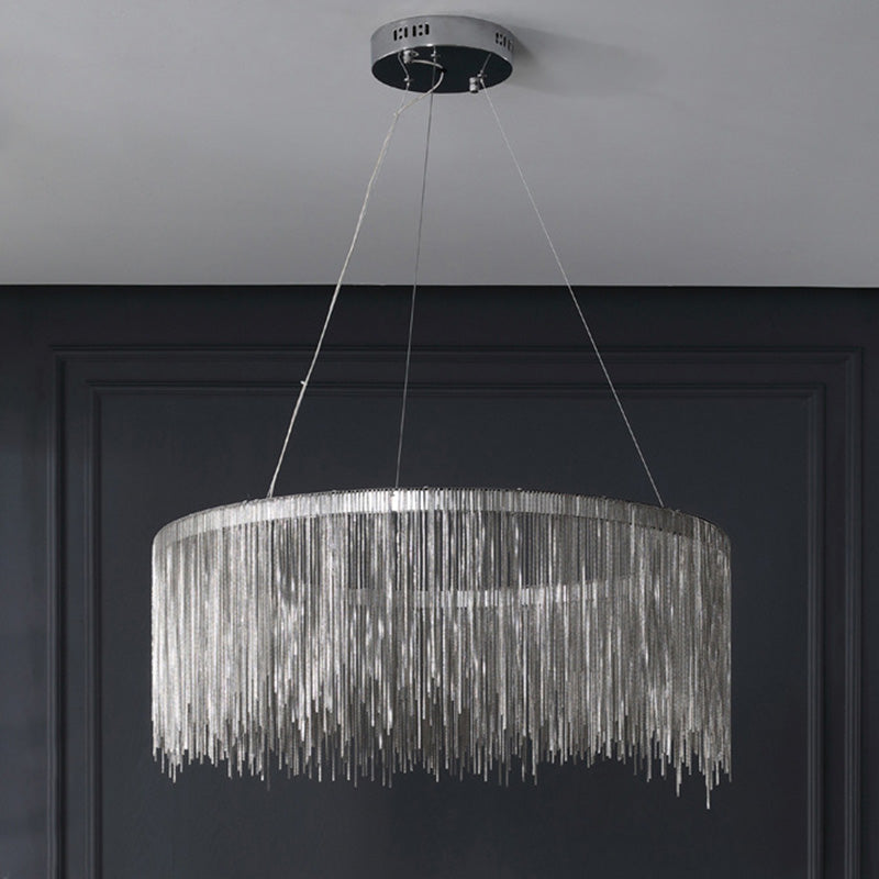 Postmodern Hanging Lights Metal Suspended Lighting Fixture for Living Room Dinning Room