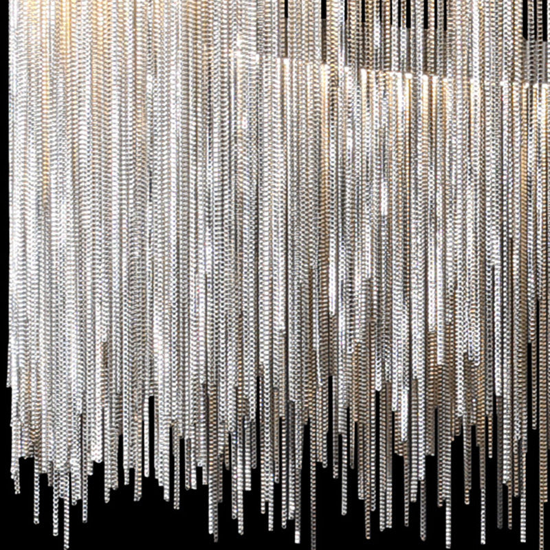 Postmodern Hanging Lights Metal Suspended Lighting Fixture for Living Room Dinning Room