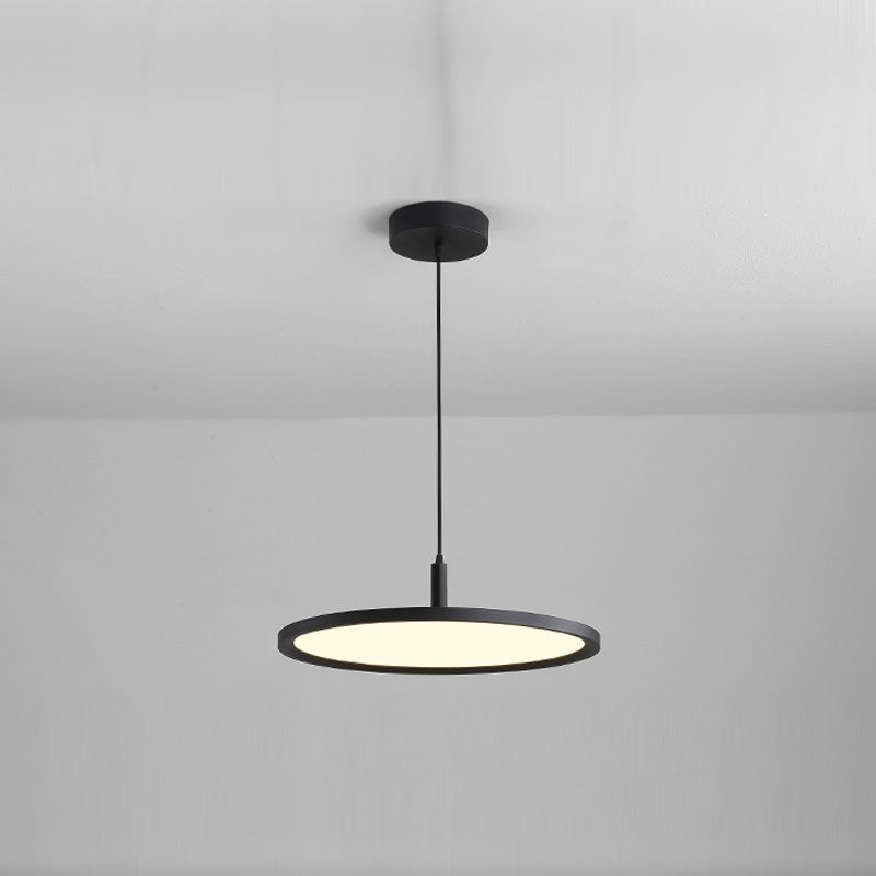 Dining Room One Head Pendant Light Metal LED Simple Ceiling Pendant Lamp
