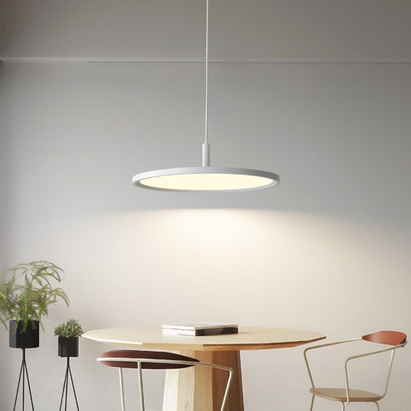 Dining Room One Head Pendant Light Metal LED Simple Ceiling Pendant Lamp