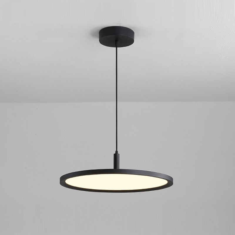 Dining Room One Head Pendant Light Metal LED Simple Ceiling Pendant Lamp