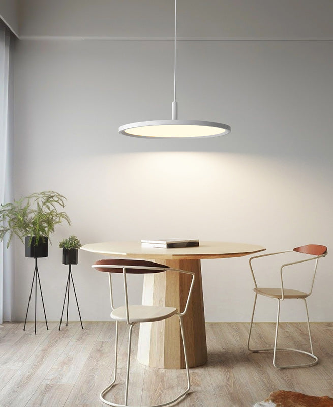 Dining Room One Head Pendant Light Metal LED Simple Ceiling Pendant Lamp