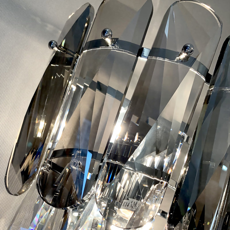 Lampada da parete in metallo elettroplato in stile moderno in stile di lusso sconde murale per spazi interni