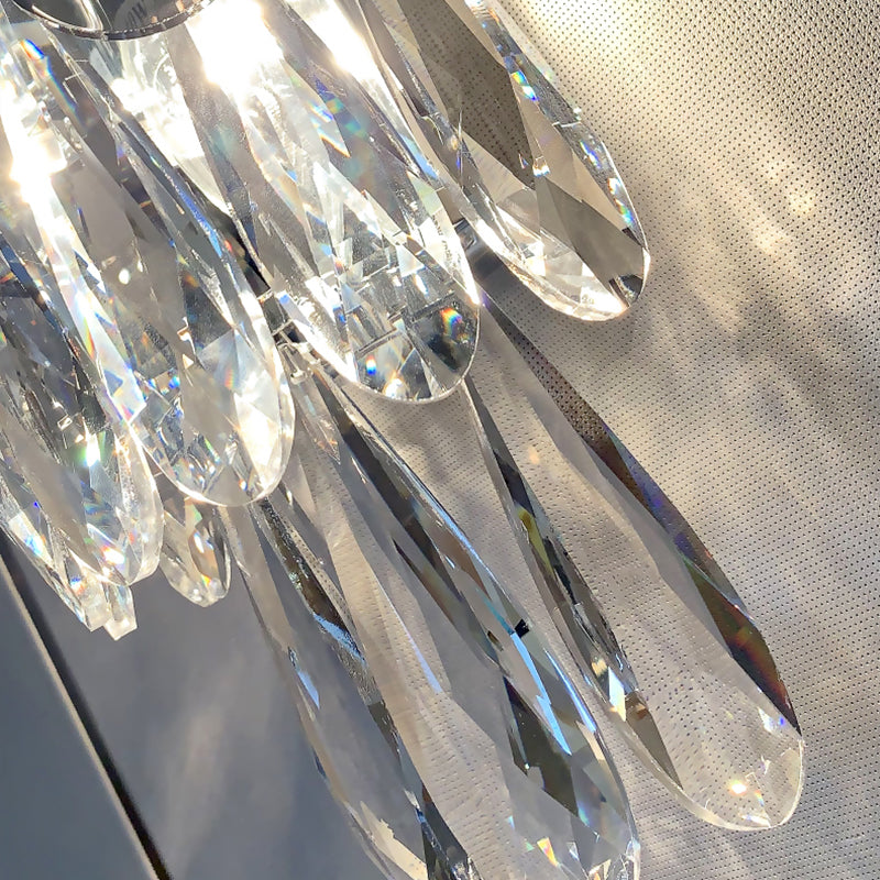 Lampada da parete in metallo elettroplato in stile moderno in stile di lusso sconde murale per spazi interni