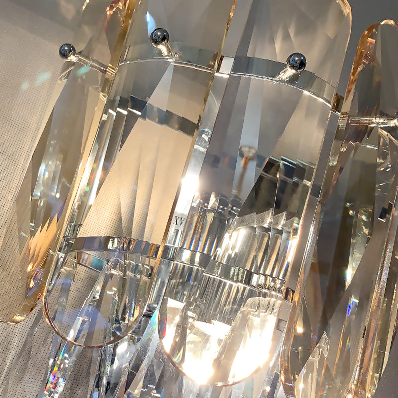 Lampada da parete in metallo elettroplato in stile moderno in stile di lusso sconde murale per spazi interni