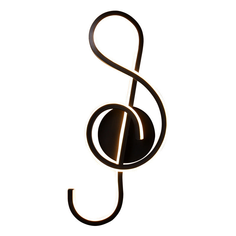 Lámpara de pared lineal de aluminio LED de Led Minimalista moderno con sombra acrílica