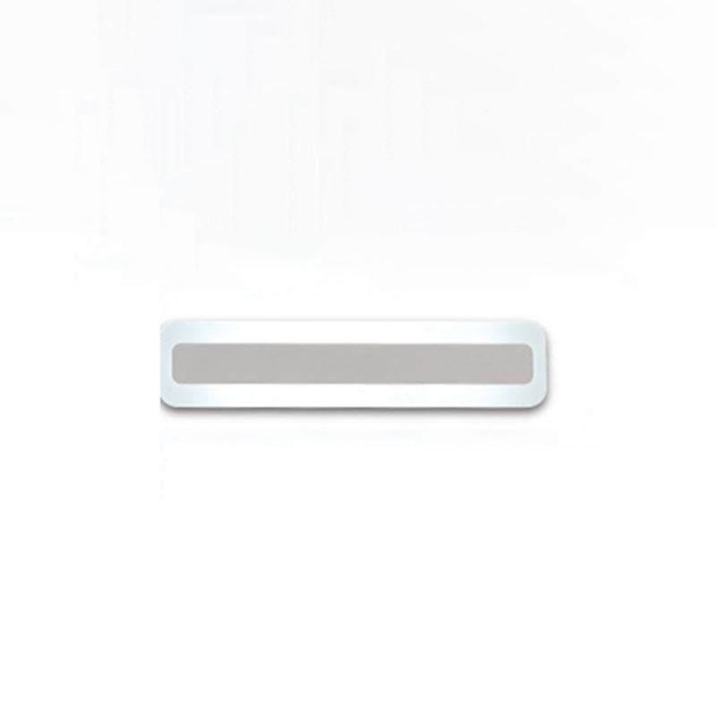 Metal linear Shade Wall Lights Modern 1 Head Wall Mount Fixture in White