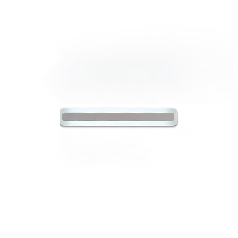 Metal linear Shade Wall Lights Modern 1 Head Wall Mount Fixture in White