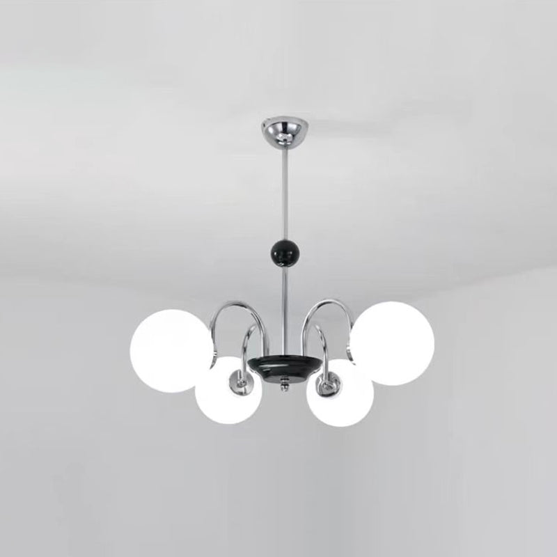 Modern Chandeliers For Dining Room Globe-Shaped Chandelier Pendant Light