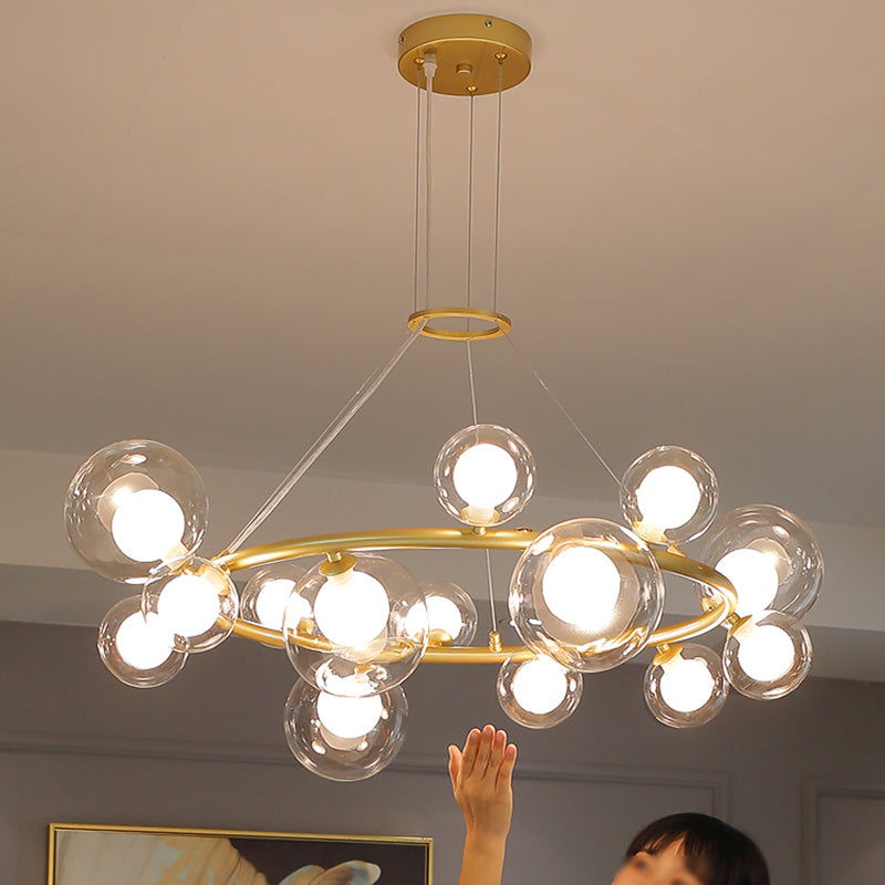 Chandeliers modernes pour la salle à manger Circular Chandelier suspendu plafonniers