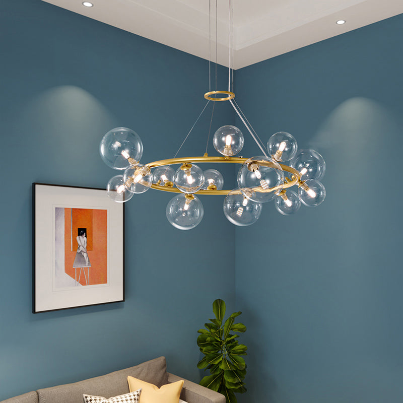 Chandeliers modernes pour la salle à manger Circular Chandelier suspendu plafonniers