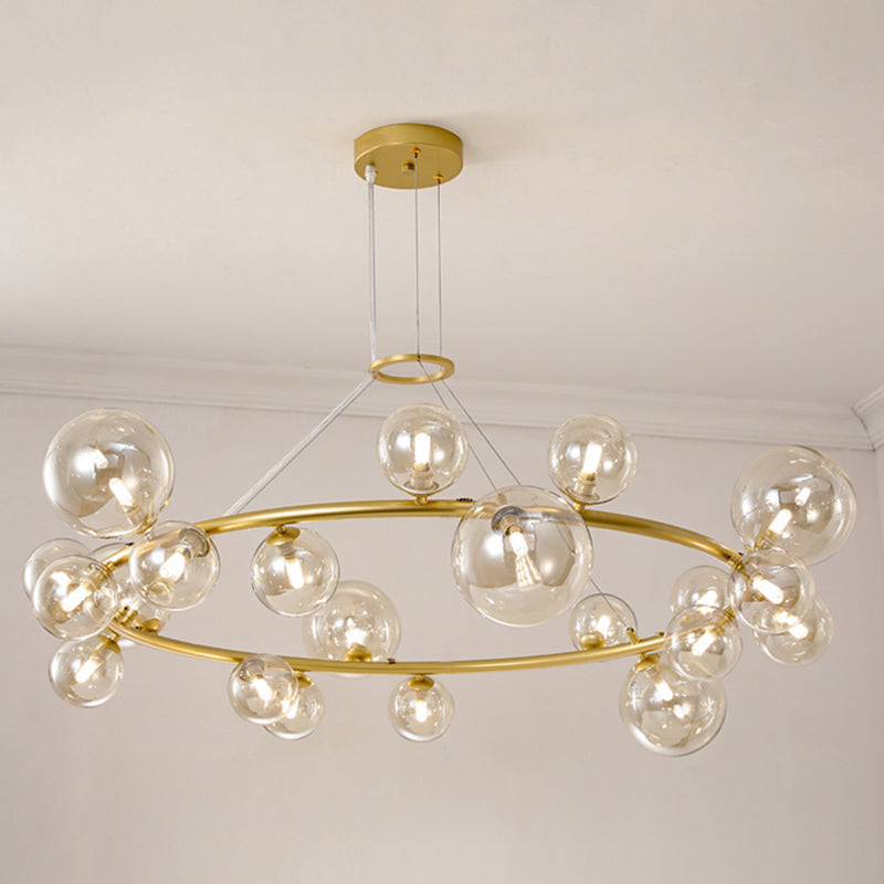 Chandeliers modernes pour la salle à manger Circular Chandelier suspendu plafonniers