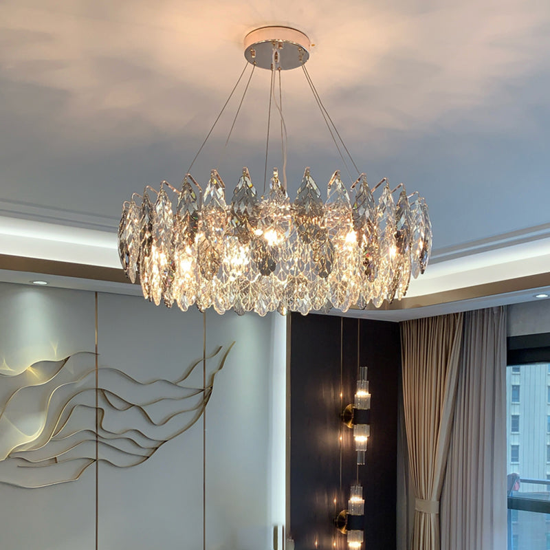 Modern Chandeliers For Foyer Circular Chandelier Pendant Lighting Fixtures