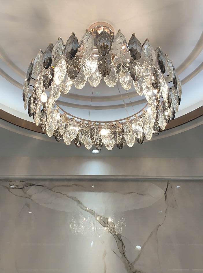 Modern Chandeliers For Foyer Circular Chandelier Pendant Lighting Fixtures