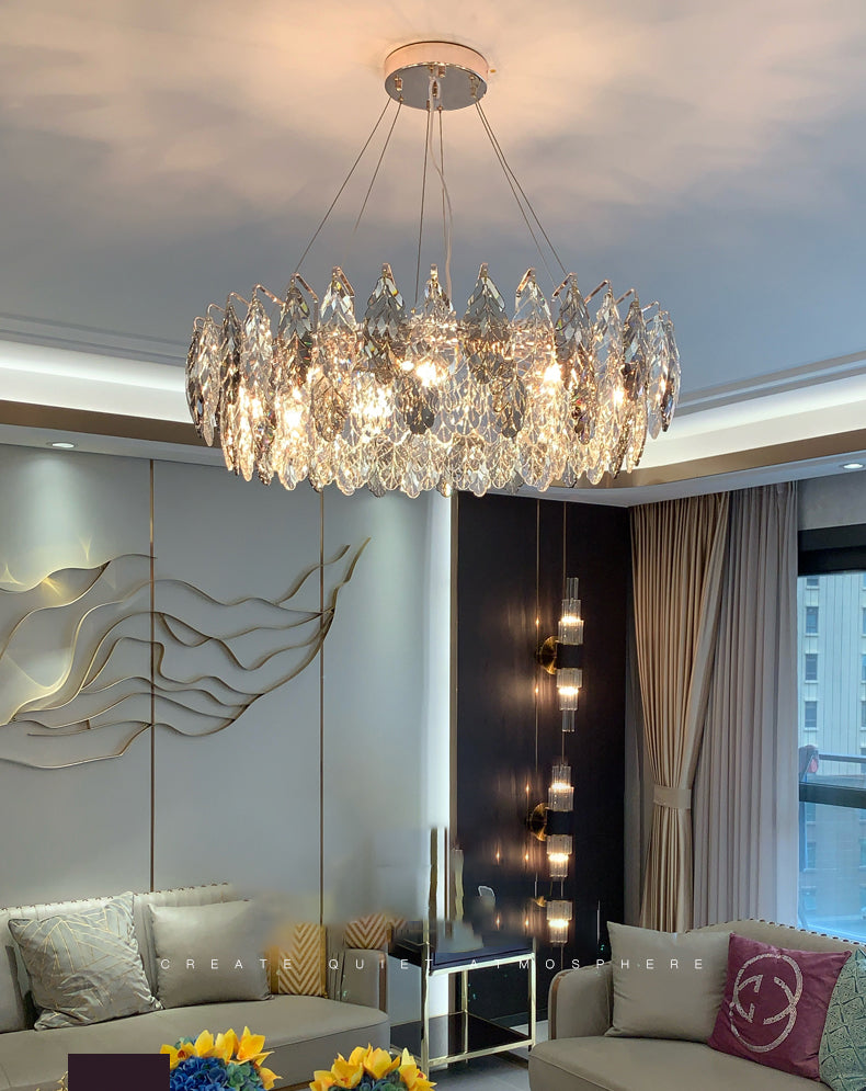 Modern Chandeliers For Foyer Circular Chandelier Pendant Lighting Fixtures
