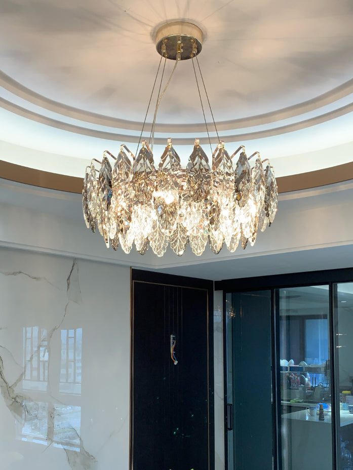 Modern Chandeliers For Foyer Circular Chandelier Pendant Lighting Fixtures
