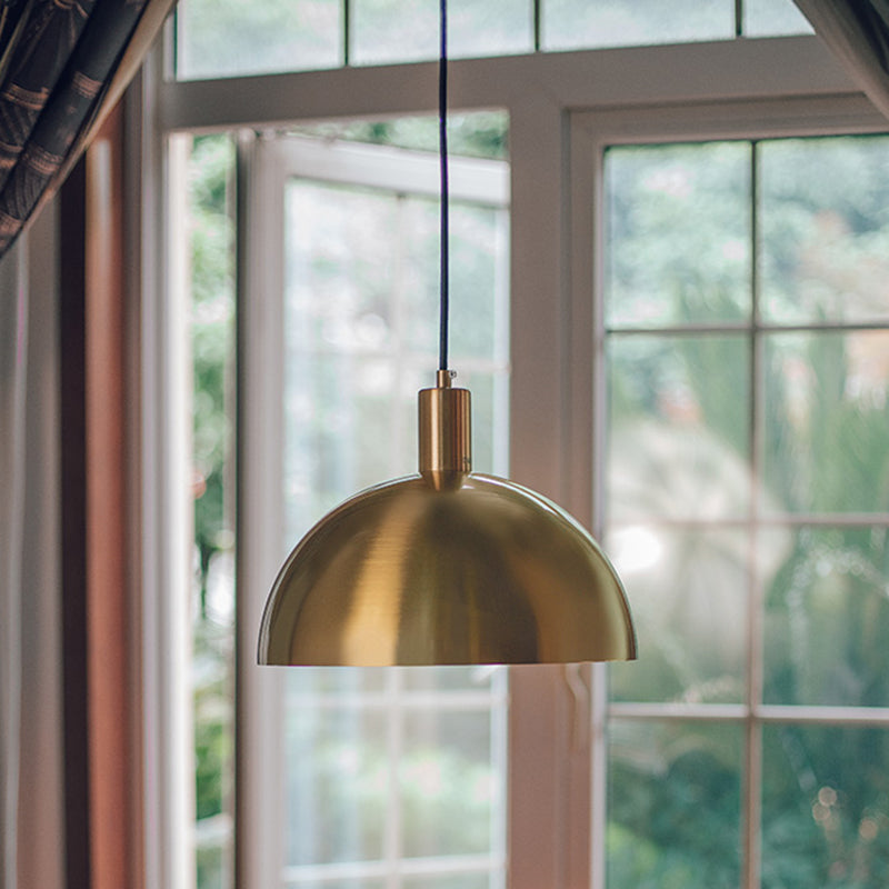 Lumière pendante en métal nordique 1 plafond suspendu au plafond pour salle à manger