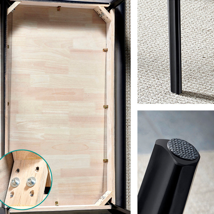 Fixed Sintered Stone Top Kitchen Table Set with 4 Legs Base Dining Furniture for Home