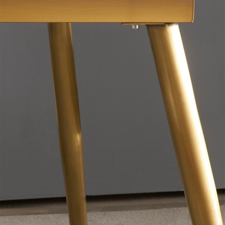 Modern Style Sintered Stone Dining Table with White Rectangle Shape Table for Home Use