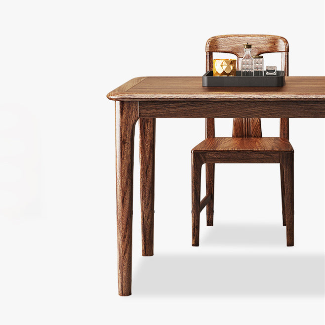 Traditional Style Solid Wood Rectangle Dining¬†Room¬†Set Standard Height Home Dining Table Furniture